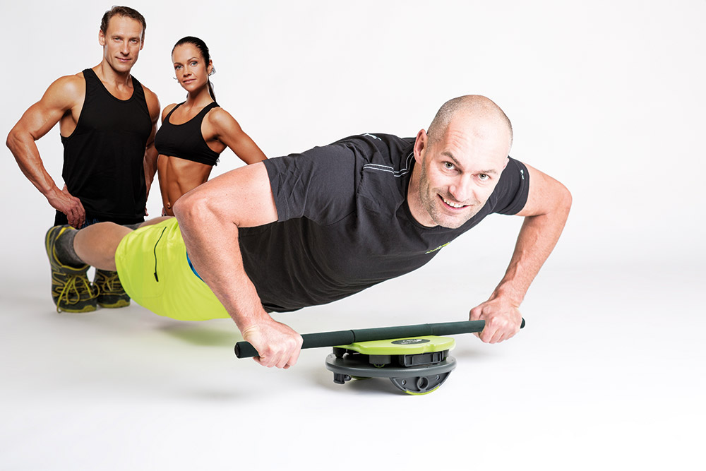 Liegestütz Training neu erfunden mit der MFT Core Disc