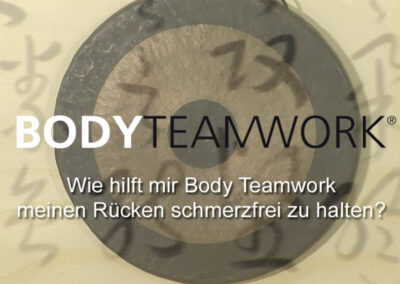 Frage 3: Wie hilft mir Body Teamwork meinen Rücken schmerzfrei zu halten?