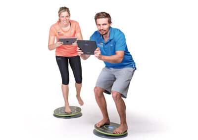 Spielerisches Kordinationstraining mit der MFT Challenge Disc 2.0 und der MFT Bodyteamwork App