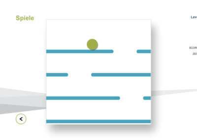 Cross Balance-Spiel in der MFT Bodyteamwork App