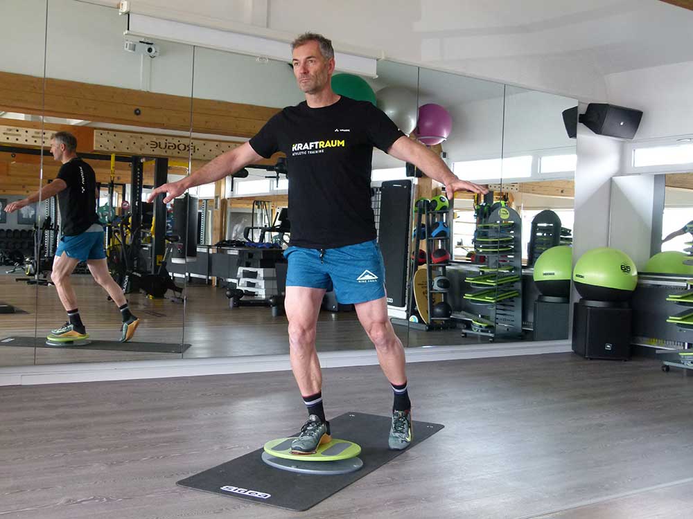 MFT Bodyteamwork Trainingstipps Einbeinstand