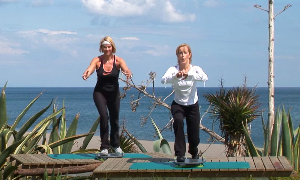 Muscle Coordination Trainingsprogramm auf der MFT Trim Disc