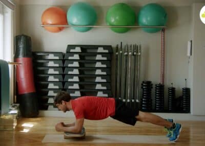 Das MFT Indoor Board als Plank Pad