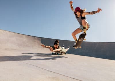 Funsport-Training für Skater, Surfer, Boarder etc. mit MFT Bodyteamwork
